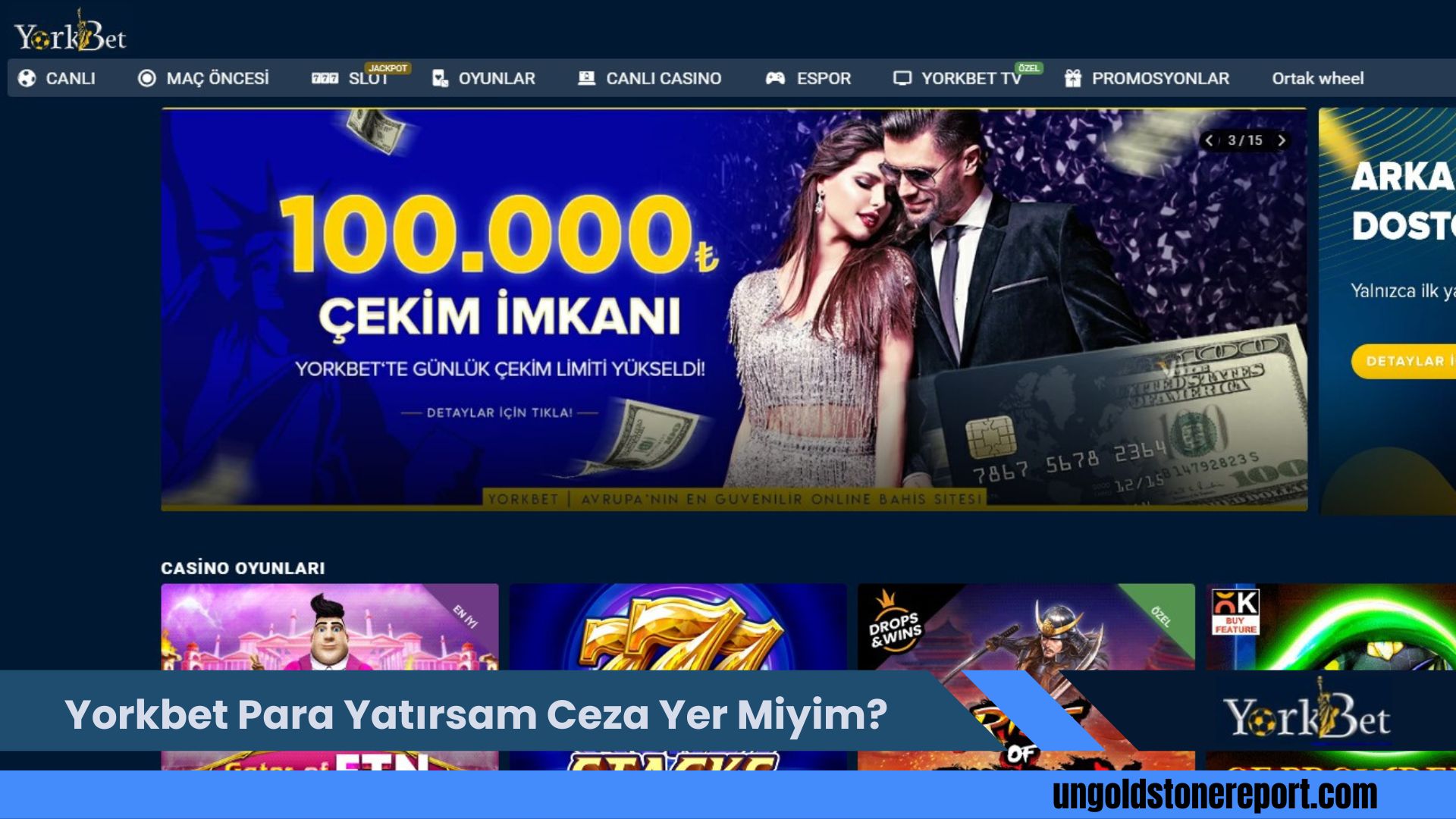 Yorkbet Para Yatırsam Ceza Yer Miyim